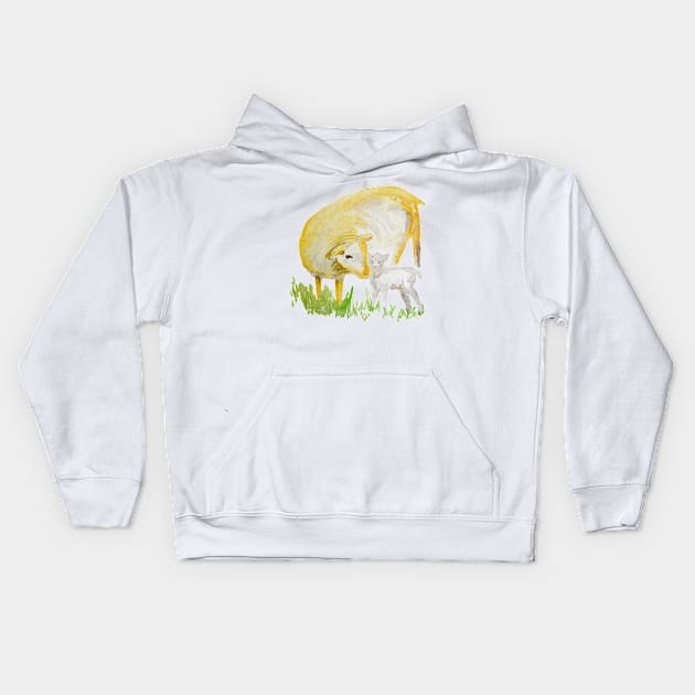 A Mother’s Love Kids Hoodie by ClaireBull